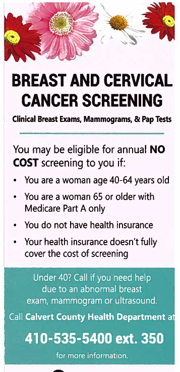 BREAST AND CERVICAL CANCER SCREENING
