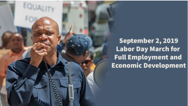 Monday, September 2nd, Our Money will host the March for Full Employment and Economic Development.